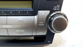 Toyota Highlander 2008-2010 radio tape player scratches, no hazard warning button