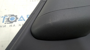 Door trim panel rear right Kia Niro 17-22 HEV, PHEV gray, matte gray insert, rubber armrest, not heated, scratches