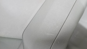 Door trim panel rear left Kia Niro 17-22 HEV, PHEV gray, matte gray insert, rubber armrest, not heated, scratches