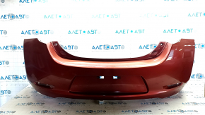 Bare rear bumper Nissan Leaf 13-17 red NAH