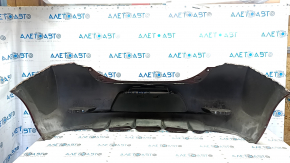 Bare rear bumper Nissan Leaf 13-17 red NAH