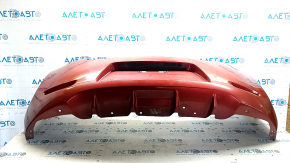 Bare rear bumper Nissan Leaf 13-17 red NAH