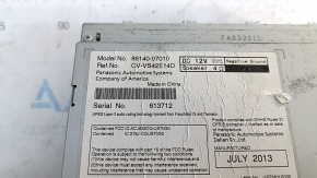 Toyota Avalon 13-14 monitor, scratches, broken mount, cracked housing