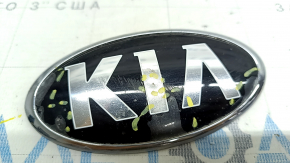 KIA emblem badge front bumper Kia Niro 17-22 sand, swollen paint, bump