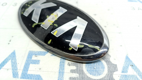 KIA emblem badge front bumper Kia Niro 17-22 sand, swollen paint, bump