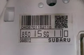 Subaru Forester 18 SJ 2.5 instrument cluster with 65k scratches