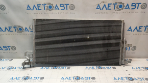 Lincoln MKC 15-19 air conditioner condenser radiator with dented honeycomb