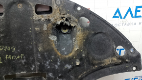 Kia Niro 17-22 HEV, PHEV engine protection is dented and torn