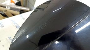 Kia Niro 17-22 tailgate spoiler with brake light, sand, scratches,