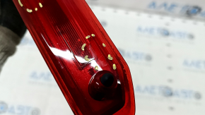 The brake light on a 2021 Ford Bronco Sport is worn out.