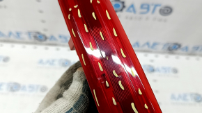 The brake light on a 2021 Ford Bronco Sport is worn out.