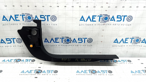 Front left door sill plate for 2021-2025 Ford Bronco Sport, black, scuffed