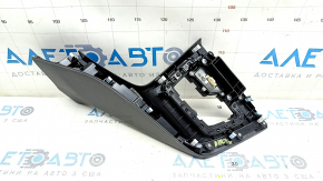Kia Niro 17-22 HEV, PHEV center console trim matte gray, scratches