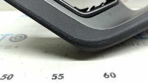 Kia Niro 17-22 HEV, PHEV center console trim matte gray, scratches