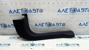 Front right door sill plate for 2021-2025 Ford Bronco Sport, black, scratches