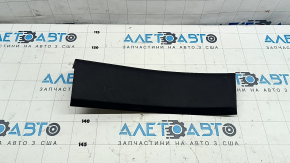 Rear left door sill plate for 2021-2025 Ford Bronco Sport, black, scratches