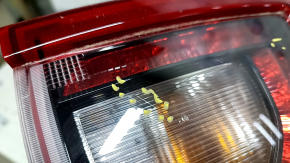 Left outer fender light for Kia Niro 17-22 LED+halogen, seal is dry, scratches, sand