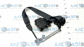 Driver's seat belt with pretensioner for Ford Bronco Sport 21-25, black, pretensioner contact with water