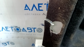 Nissan Leaf 13-17 black floor covering, dry clean, torn