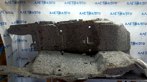 Nissan Leaf 13-17 black floor covering, dry clean, torn