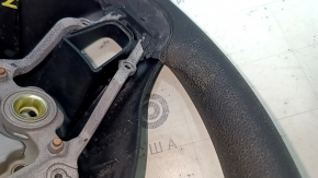 Kia Niro 17-19 HEV bare steering wheel, PHEV rubber, black, without buttons and trim, ready for dry cleaning, poke