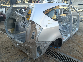 Rear right quarter wing for Toyota Prius V 12-17, silver