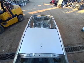 Metal roof for Toyota Prius V 12-17 with panoramic windows, on the body