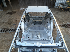 Metal roof for Toyota Prius V 12-17 with panoramic windows, on the body