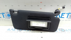 Right visor for Honda Accord 23-24, black, without hook, with backlight