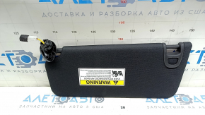 Right visor for Honda Accord 23-24, black, without hook, with backlight