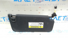 Left sun visor for Honda Accord 23-24, black, without hook, with backlight