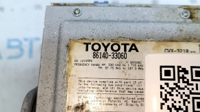 Lexus ES300h ES350 radio with climate control, scratches, broken button.