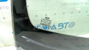 Kia Niro 17-21 windshield without a camera, sand, air along the edge