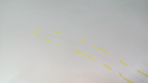 Front left door assembly for Kia Niro 17-22 keyless, white SWP, paint 0.25-0.3, sand, scratches