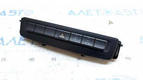 Infiniti QX30 17-inch hazard warning light panel with remote start button, for parking sensors