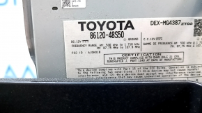 Radio, Cassette Player, Climate Control, Instrument Panel Assembly, Lexus RX350 RX450h 10-15 Scratches