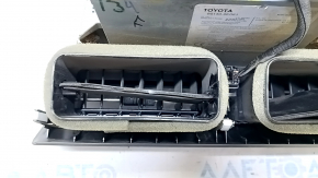 Radio, Cassette Player, Climate Control, Panel Assembly Lexus RX350 RX450h 10-15 contact with water, peeling chrome, scratches, broken air vent louvers