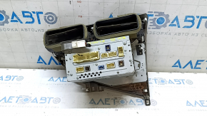 Radio, Cassette Player, Climate Control, Panel Assembly Lexus RX350 RX450h 10-15 contact with water, peeling chrome, scratches, broken air vent louvers