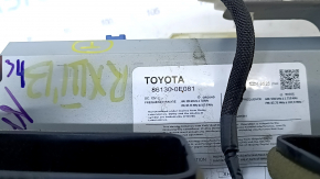 Radio, Cassette Player, Climate Control, Instrument Panel Assembly, Lexus RX350 RX450h 10-15 scratches, cracks, swollen chrome