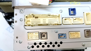 Radio, Cassette Player, Climate Control, Instrument Panel Assembly, Lexus RX350 RX450h 10-15 scratches, cracks, swollen chrome