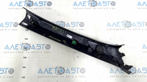 Honda Accord 23-24 black upper left front pillar trim