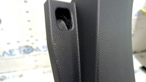 Honda Accord 23-24 black rear left door sill trim, worn