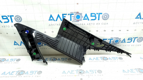 Honda Accord 2023-2024 rear window trim, left, upper part, black