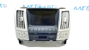 Monitor, display, navigation Lexus RX300 RX330 RX350 RX400h 04-07 USA, deep scratches