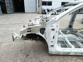 Front left quarter panel for Kia Niro 17-22 HEV, on the body, white