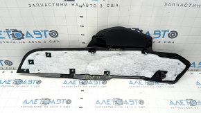 Left side center console trim for a 2021-2025 Ford Bronco Sport, black, with a plug, scratches, needs cleaning