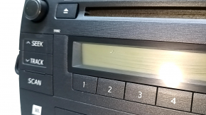 Radio, Cassette Player, Panel Toyota Prius 30 10-11 pre-restoration, JBL, scratches, broken mount