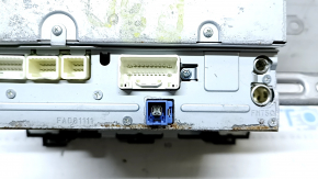 Radio, Cassette Player, Panel Toyota Prius 30 10-11 pre-restoration, JBL, scratches, broken mount