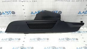 Right side center console trim for 2021-2025 Ford Bronco Sport, black, scratches