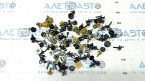Incomplete set of hardware for the bumper, hood, and fenders of a 2021-2025 Ford Bronco Sport